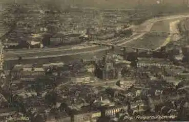 Dresden Fliegeraufnahme mit Frauenkirche *ca. 1940