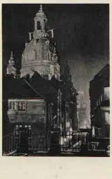 Dresden Münzgasse und Frauenkirche *ca. 1956