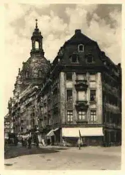 Dresden Rampische Strasse und Frauenkirche o ca. 1969