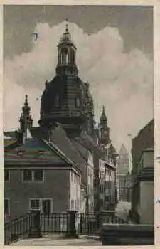 Dresden Münzgasse Frauenkirche *ca. 1930