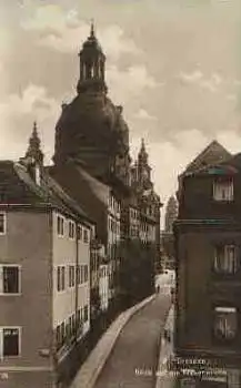 Dresden Münzgasse Frauenkirche *ca. 1920