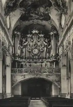 63916 Amorbach Odenwald Abteikirche Orgel gebr. 1938