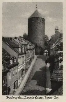 09599 Freiberg Donats-Gasse Turm-Tor * ca. 1950