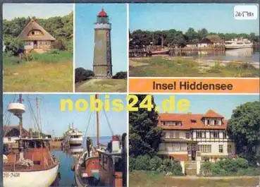 18565 Hiddensee Leuchtturm o 25.5.1981