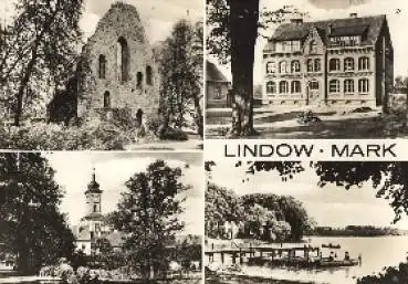16835 Lindow Mark Mehrbildkarte o 6.8.1983