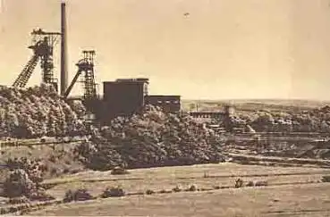 Saarbrücken Grube Velden Bergbau * ca.1920