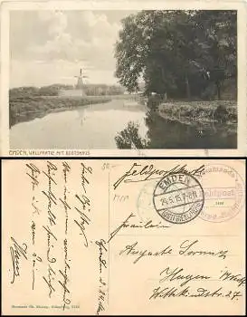 Emden Kommando der XV. Torpedoboots Halbflottille o 24.5.15, Zensurstempel