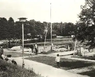 15526 Bad Saarow Pieskow Promenade am Erich-Weinert-Platz gebr. 1977