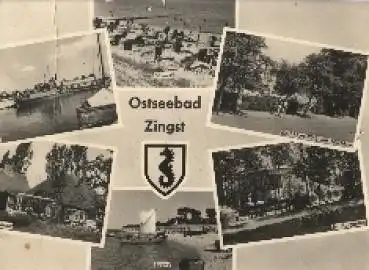 18374 Zingst Dars Mehbildkarte o um 1960