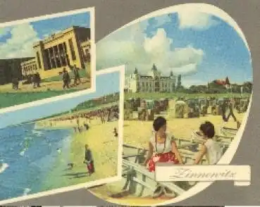 17454 Zinnowitz Mehrbildkarte o 14.09.1962