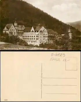 07422 Bad Blankenburg Wald-Sanatorium *ca.1930