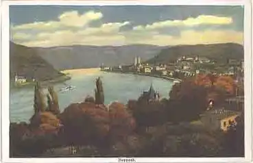 56154 Boppard Künstlerkarte Heinrich Hoffmann * ca.1920