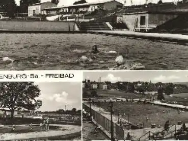 08396 Waldenburg Kreis Glauchau Freibad o 24.7.1984