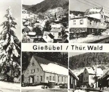 98667 Gießübel Thüringer Wald o ca. 1980