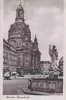 Dresden Frauenkirche Feldpost Wehrmachtheim Kommandantur o 13.9.1943