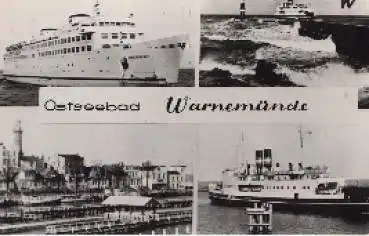 Warnemünde Ansichtskarte o 12.8.1965