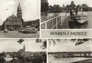 17912 Waren, Müritz Echtfoto, o ca. 1970