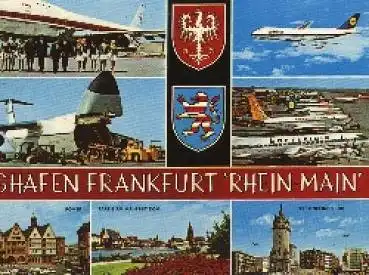 Frankfurt Main Flughafen o 24.10.1972