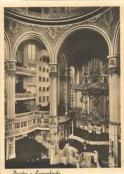 Dresden Frauenkirche Innenansicht *1960