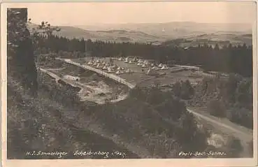 09481 Scheibenberg Erzgebirge Hitlerjugend-Sommerlager *ca.1944