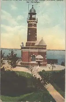 Holtenau Leuchtturm Kaiser Wilhelm Kanal * ca.1920