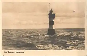 Rotesand Leuchtturm o 23.6.1935