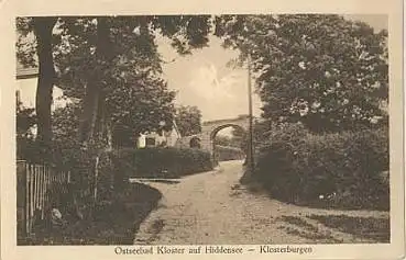 18565 Insel Hiddensee Klosterburgen *ca. 1920