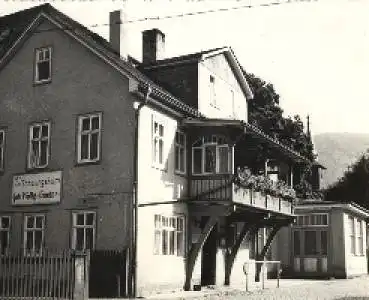 07427 Schwarzburg Schwarzatal Erholungsheim des DER *ca. 1970