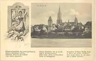 Ulm Schwobamädle *ca.1910