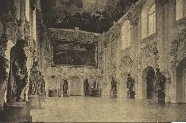 85764 Schleissheim Schloss und Gemälde-Galerie Der große Vorsaal  *ca. 1940