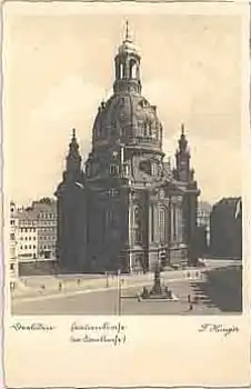 Dresden Frauenkirche o 11.10.1936