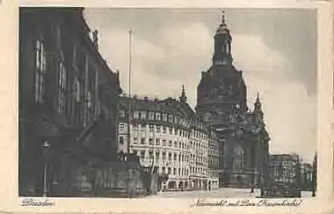 Dresden Frauenkirche Neumarkt o 24.7.1941