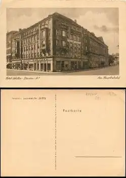 Dresden Hotel Schiller am Hauptbahnhof *ca.1930