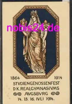 Augsburg Studiengenossenfest 1914