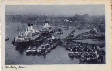 Hamburg Hafen *ca. 1950
