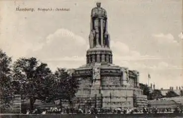 Hamburg Bismarck Denkmal o 7.2.1914