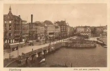Hamburg Alter und Neuer Jungfernstieg * ca. 1910