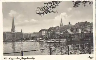 Hamburg Jungfernstieg o 1.10.1944