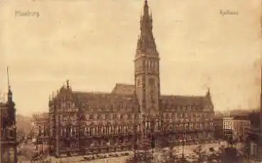 Hamburg Rathaus o 5.5.1902