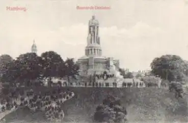 Hamburg Bismarck-Denkmal * ca.1910