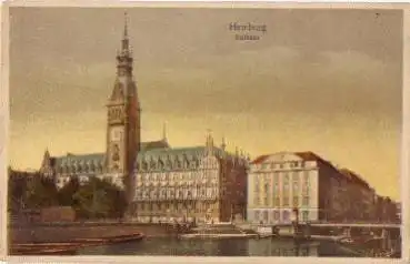 Hamburg Rathaus * ca. 1910