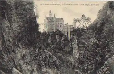 87645 Neuschwanstein Pöllatschlucht und Schloss * 1913