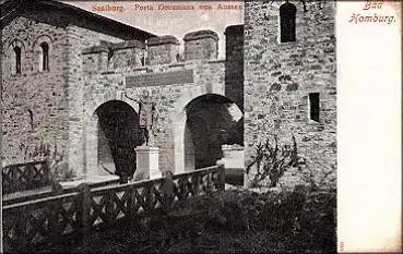 61352 Bad Homburg Kastell Saalburg Porta Decumana * ca. 1900