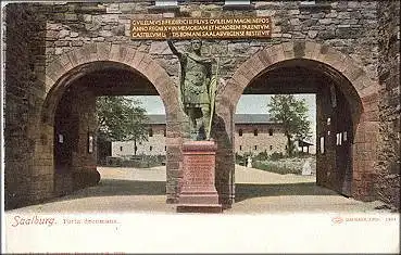 61352 Kastell Saalburg Porta Decumana * ca. 1905