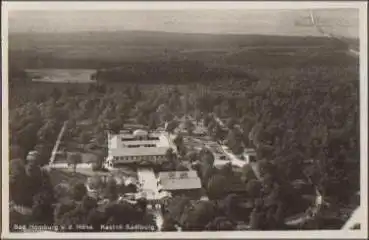 61352 Bad Homburg Kastell Saalburg Luftaufnahme * ca. 1930