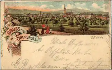 61440 Oberursel  Litho o 25.10.1901