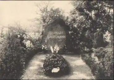 18565 Kloster Insel Hiddensee Gerhart-Hauptmann-Ruhestätte, Grab * ca. 1960