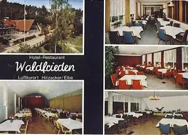 29456 Hickacker Hotel Waldfrieden, gebr. ca. 1960