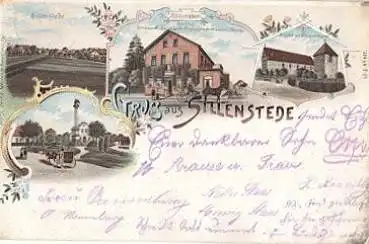 26419 Sillenstede Gasthof Litho o 4.7.1899