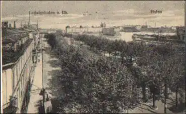 Ludwigshafen Rhein Hafen o 29.6.1938